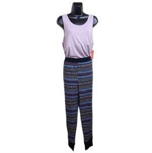 NEW Joe Fresh Pajama Cami Tank Sweats Set 3X